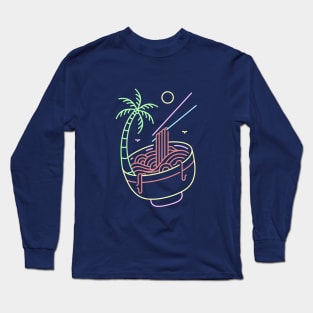 Sea of Ramen Noodles Long Sleeve T-Shirt